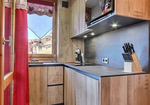 Central divisible studio, balcony, 4 ppl in Belle Plagne