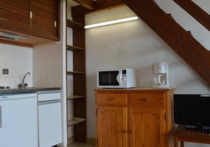 Studio with mezzanine for 5, near the beach, pets allowed - Saint Pierre la Mer in Fleury-Saint-Pierre-la-Mer
