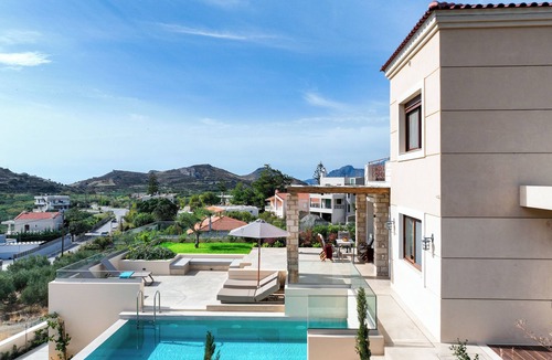 Lefkogeia Villa | Amorelia Casa-Elegant Pool villa in South Crete