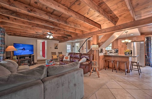 Happy Jack Cabin | Deck + Grill: Secluded Happy Jack Cabin