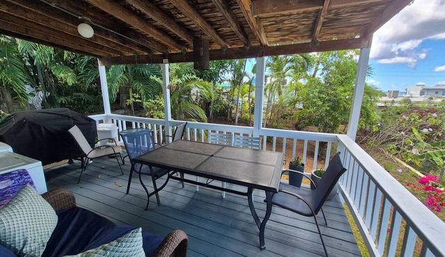 3-bedroom cottage in Vieques w Wifi, AC, breeze, free parking and pets friendly in Vieques