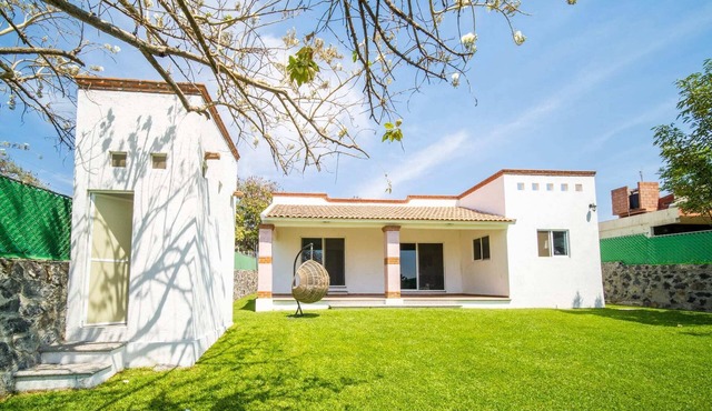 3BR Casa familiar con alberca y asador en Oaxtepec in Oaxtepec