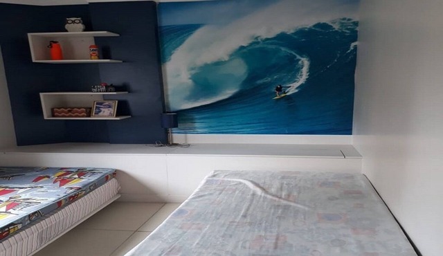 Apt 200 Mts from Praia Grande - Vila Tupi - Sao Paulo in Vila Tupi