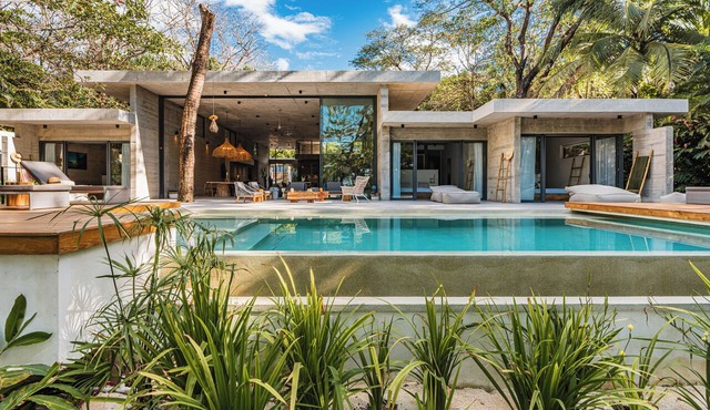 Casa Lanui, large beachfront luxury villa by Elite Beach Villas in Santa Teresa