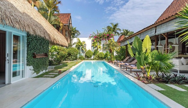 Chill in the Rustic Tropical Getaway 8BR Seminyak in Badung