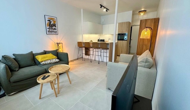 Comfortable studio just steps from the sea in Trouville-sur-Mer
