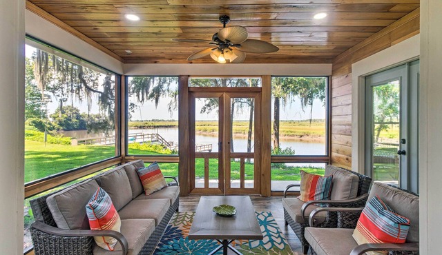 Dock, Altamaha River Access! Angler's Paradise in Darien