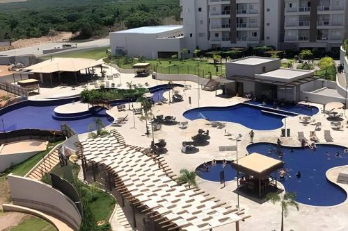 Eco Towers, apto 2/4 , roupas de cama incluso.Lagoa Parque a 50m -Entrada+barata in Caldas Novas