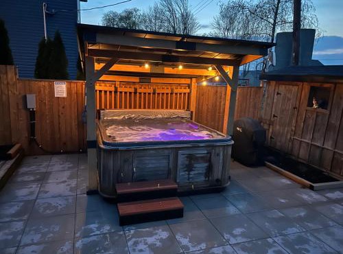 Elite Upper Deck Suites l Lake front with hot tub in Cayuga