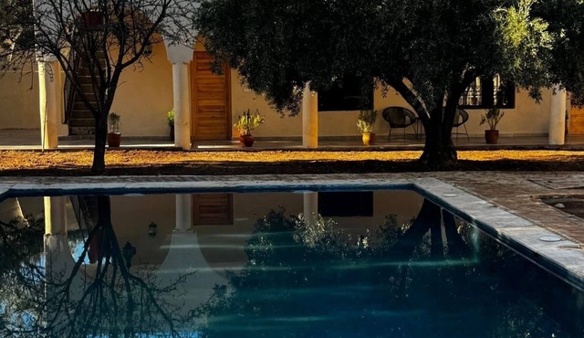 Exceptional 7-bedroom villa, private pool, not overlooked in Marrakech-Safi