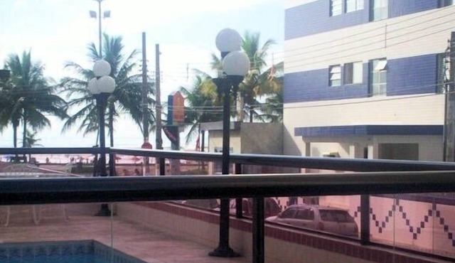 FRONT VIEW OF THE WHOLE APARTMENT TO THE BEACH -WHAT11-996675065 in Praia Grande