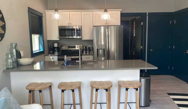 Full Kitchen & Laundry in Large Condo- Very Clean! in Charlevoix