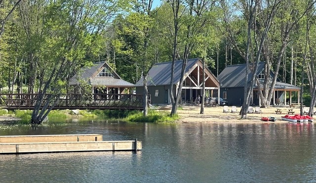 Lakefront Private Resort 32 Guests in RESTOULE