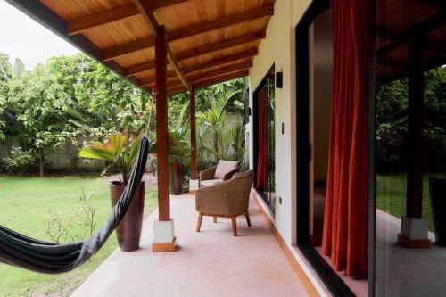Modern Beachfront Apartment, With Garden Patio in Puerto Viejo