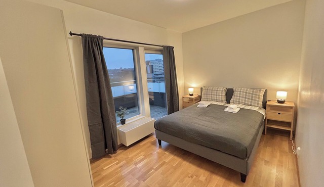 Modern Room in Apartment With Private Balcony in Beutiful Oslo in Oslo