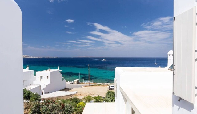 Namaste 2 : Two-Bedroom Maisonette with Sea View in Tourlos