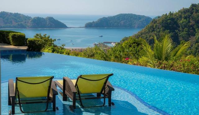 Puesta del Sol 5 bdrs ocean view in Los Suenos in Playa Herradura