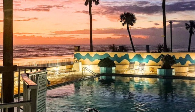 The Salty Fountain by Distinctive Beach Rentals in Daytona Beach