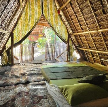 Tribal Huts Community in Malapascua Island