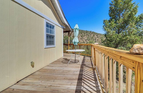 Nogal Cottage | Mountain-View Cottage in Nogal Near Nat'l Forest!