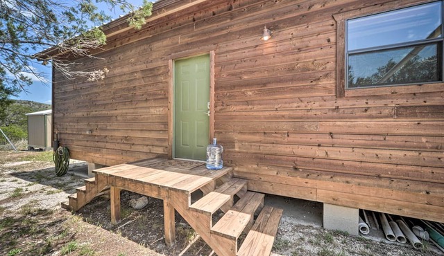 2 Rustic Cabins w/Porches on Remote Ranch! in Sabinal